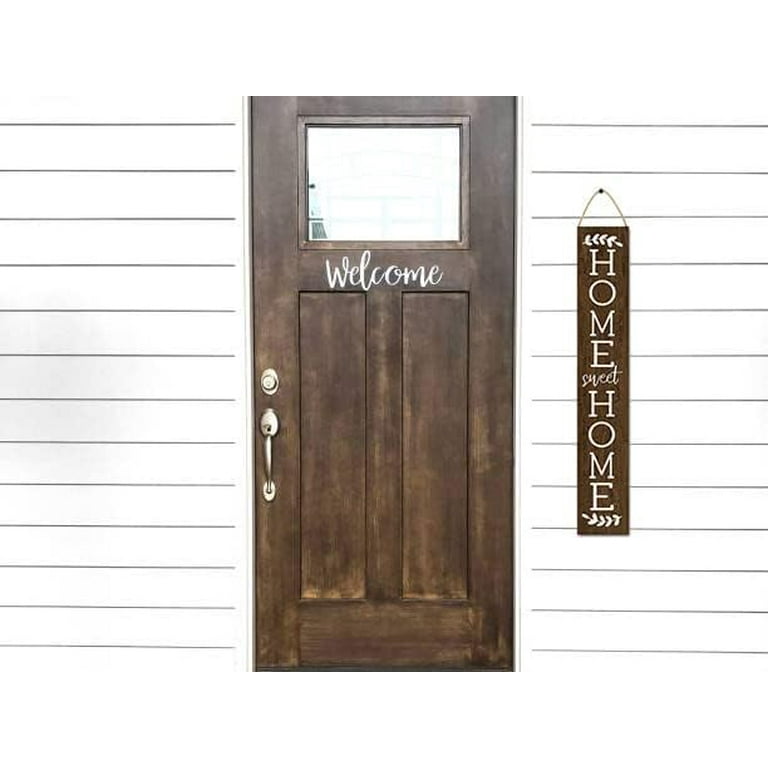 LNU Vintage Farmhouse Wood Sign - 'They Lived Happily Ever After' Wedding Decor 4x16 Inch