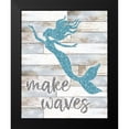 thumbnail image 2 of Carpentieri, Natalie 12x14 Black Modern Framed Museum Art Print Titled - Make Waves, 2 of 5