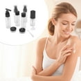 thumbnail image 4 of Unique Bargains 11 Pcs Travel Container Set Reusable Travel Bottles Set Black, 4 of 6