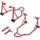 thumbnail image 1 of QinaQin Soporte delantero para motocicleta, capacidad de 850 lb, elevador ajustable tipo U y L con ruedas dobles y base antideslizante para mantenimiento o resguardo, 1 of 7