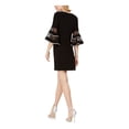 thumbnail image 2 of MSK Womens Black Short Cocktail Dress L, 2 of 4