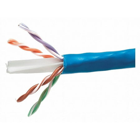 UPC: 0889028050903 | Sim Supply Data Cable Cat 6A 23 AWG 1000ft Blue 13071