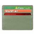 thumbnail image 3 of Tarjetero Fintie Slim, minimalista, de piel con bloqueo RFID, 3 of 7