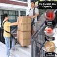 thumbnail image 3 of Moving Straps 2-Person Lifting Straps for Moving Furniture, Appliances, Mattresses or Any Item up to 800 lbs Black, 3 of 13