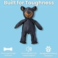 thumbnail image 3 of Indestructible Bear Dog Toy for Aggressive Chewers - Squeaky Plush Chew-Proof Puppy Toy for Anxiety Relief, 3 of 5