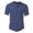 Dark Blue, variant on Men's Casual Short Sleeve Button Up Tee Solid Color Comfortable Top For Daily Wear Outdoor Spring Summer Activities Lightweight Breathable Men's Loose Fit Casual Fashion Shirt