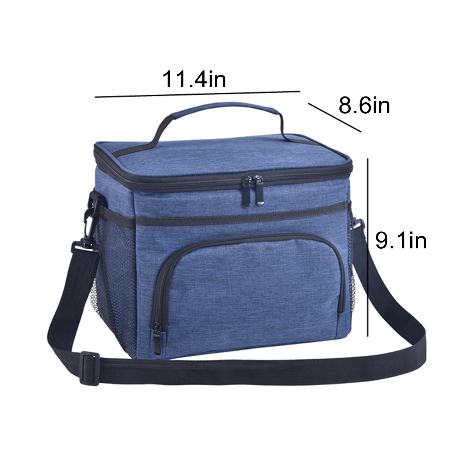 Insulated Cooler Bag - Portable Soft Sided Cooler Multifunction