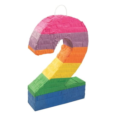 2-Shaped Piñata - Party Decor - 1 Piece