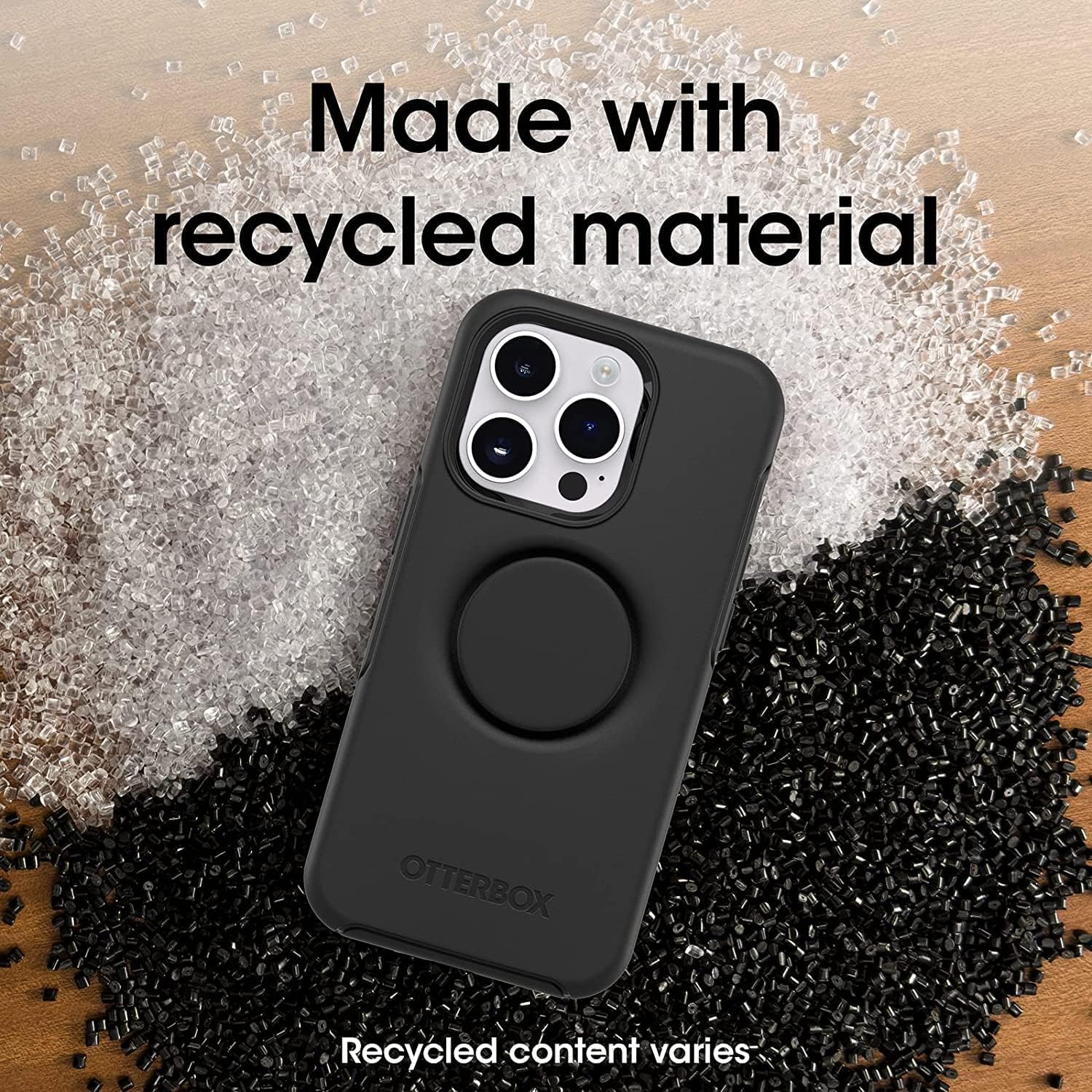 OtterBox + Pop Symmetry Series Case for iPhone 14 Pro Max, Black