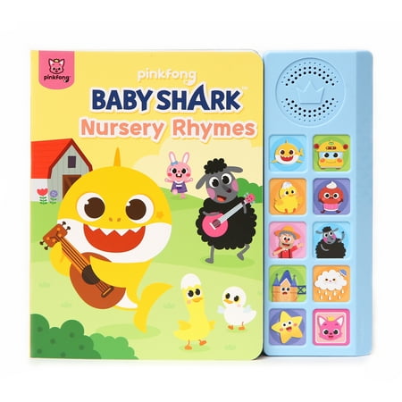 UPC: 9791190374354 | Baby Shark Nursery Rhymes 10 Button Sound Book Pinkfong Baby Shark Children s Early Learning Books Interactive Learning Books for Toddlers Learning & Education Toys Baby Shark Gifts for Kids