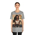thumbnail image 3 of Vintage Candy's Brand of Rebel Flower Women's Short-Sleeve Crewneck TShirt, 3 of 6