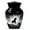 WATERFALL-4, variant on MUKTIVE Waterfall Memorial Urns for Adult Ashes Male & Female, Black Funeral Urns For Ashes Women, 10 Inch Horse Urn for Adult Burial, Large Black Urn Mom & Dad