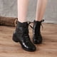 thumbnail image 4 of XIHAHA, zapatos de baile de piel de vaca de alta calidad para mujer, zapatos de baile de Jazz, zapatos modernos de salón suaves para mujer, botas de mujer, zapatillas de deporte, 4 of 5