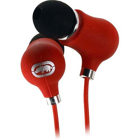 ECKO UNLIMITED EKU-BBL-RD Bubble Earbuds with Microphone (Red)