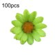 thumbnail image 2 of Gwong Decoración hogareña 100 unids flor artificial Falso Seda Girasol Cabezas Boda Floral DIY Decoración Gwong 21008615, 2 of 7