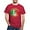 Cardinal, variant on - Mexican Pride With Mexico Flag Dark T Shirt - Men's Classic Graphic Cotton T-Shirt
