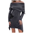 thumbnail image 1 of Pntutb Mujer Top De Felpa Color Sólido Suelto Versátil Bolsillo Abrigo Manga Larga Con Capucha Casual Abrigo/Chaqueta Pntutb Pntutb-7696, 1 of 5