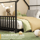 thumbnail image 5 of Base Cama Montessori FABATO Individual, 5 of 6