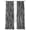 Black, variant on Vintage Wave Lines Sheer Curtains 72 Inch Length 2 Panels Set, Classic Minimalist Striped Navy Blue Voile Window Treatment Rod Pocket Curtains Sheers Drapes for Bedroom/Living Room/Kitchen 52"x72"x2
