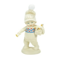Department 56 Snowbabies Collecting the Baby Puffins Figurine 4.5in H