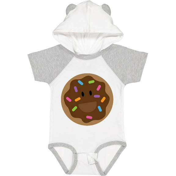 Inktastic Chocolate Doughnut Boys or Girls Baby Bodysuit