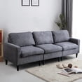 thumbnail image 5 of Ebello Home Inc DIY Convertible Sectional Sofa Couch with Ottoman Grey, 5 of 5