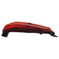 thumbnail image 3 of For Lexus NX350h/NX450h+ 2022 2023 2024 Reflector Driver Side | Rear | CAPA Certified | Plastic Lens | Red Lens | With Bulbs | Replacement For LX1184107, LX1184107C | 81490-78030, 3 of 6