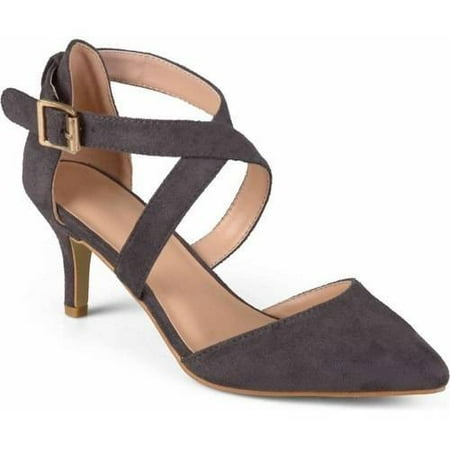 walmart high heels for brinley co womens cross faux suede pointed toe walmart high heels for brinley co womens cross faux suede pointed toe