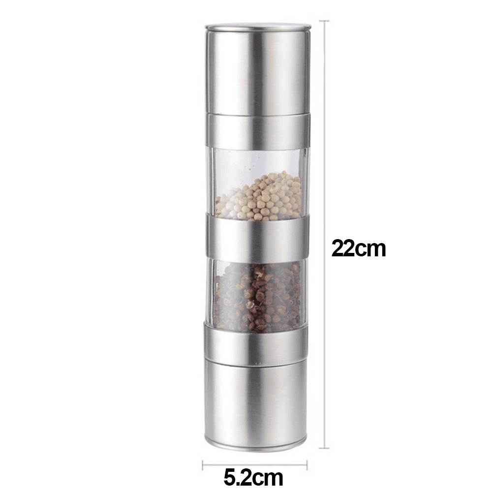 Electric Salt and Pepper Grinder Set, OGEDNAC Automatic Electronic Spice  Mill Shakers with USB Rechargeable, LED Light, Adjustable Coarseness, One