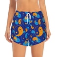 thumbnail image 2 of Rocae Colorful Yin Yang for Women's Athletic Shorts Workout Hiking Shorts Athletic Shorts for Running, Yoga, Gym, Sports-X-Large, 2 of 7