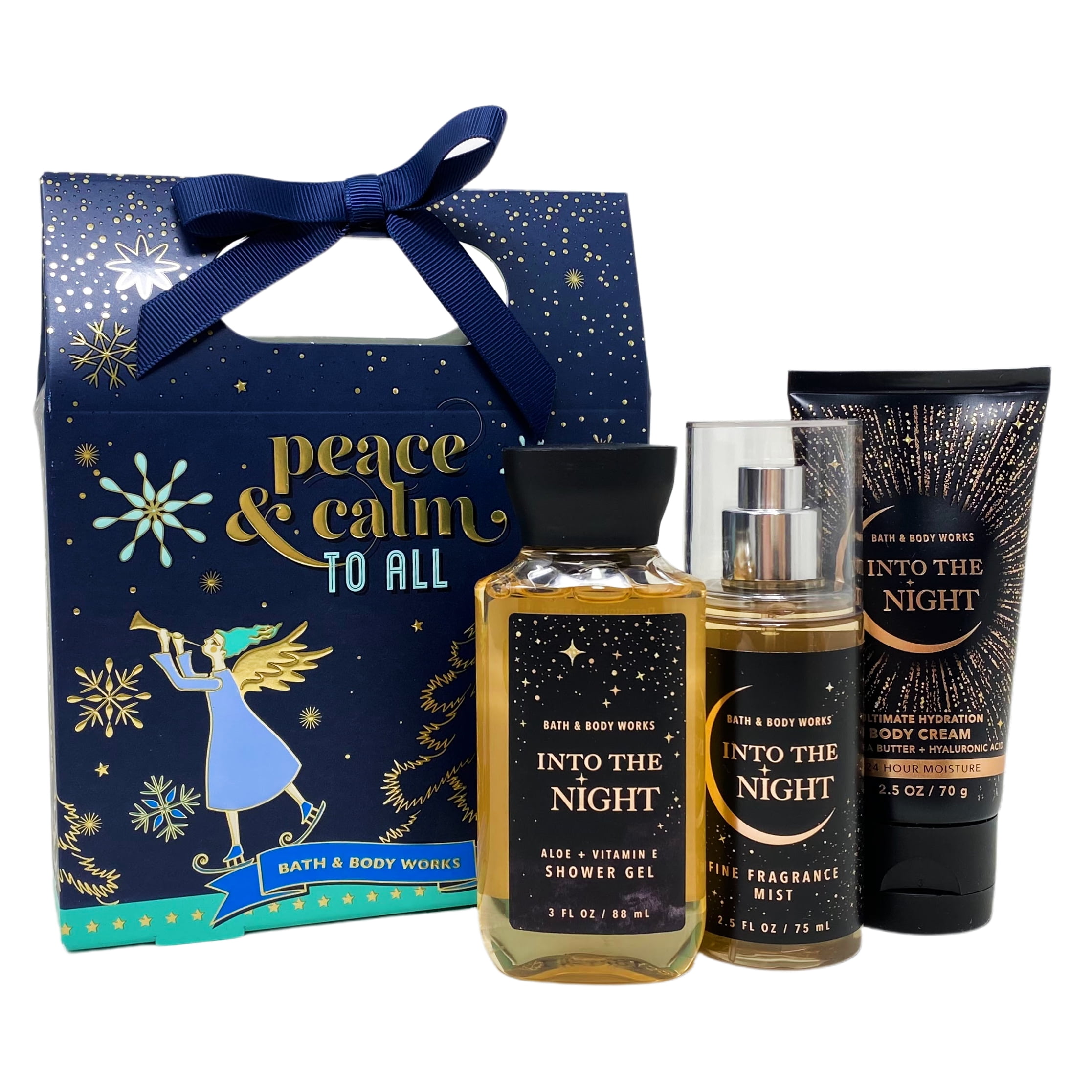 Bath & Body Works INTO THE NIGHT Travel size Mini Box Fine Fragrance