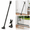 Black, variant on Adjustable Door & Patio Security Bar,Heavy-Duty Iron,18.25"-47.5",Chrome