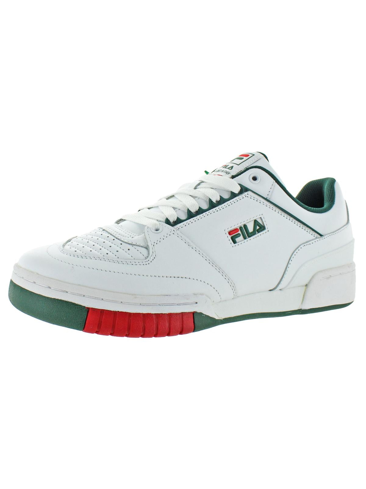 Fila Fila Men's Targa Leather Low Top Retro Athletic Trainer Sneaker White Size 10.5 Fila Fila Men's Targa Leather Low Top Retro Athletic Trainer Sneaker White Size 10.5