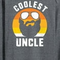 thumbnail image 3 of Instant Message - Coolest Uncle - Men's Long Sleeve T-Shirt, 3 of 6