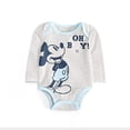 thumbnail image 5 of Mono de verano de 3 piezas para recién nacido, mono de dibujos animados de Minnie y Mickey para niños y niñas, disfraz infantil de manga corta, 5 of 5