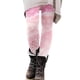 thumbnail image 1 of Gibobby Leggings térmicos mujer Leggings con estampado de moda para mujer Leggings elásticos pantalones casuales botas pantalones(Rosa,M), 1 of 5