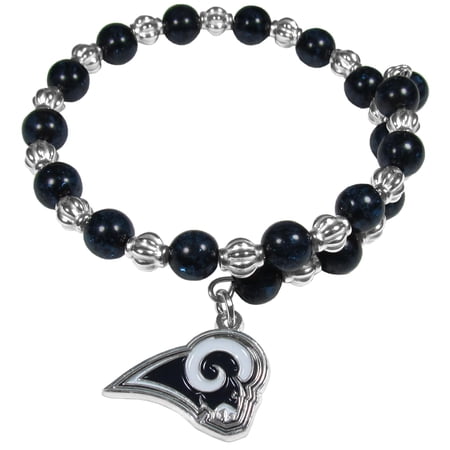 Women's Los Angeles Rams 400 Degrees Beaded Bracelet