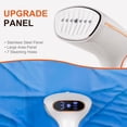 thumbnail image 2 of Handheld Garment Steamer Portable Fabric Steamer with Removable Water Tank Ideal for Home & Travel Use White US Plug, 2 of 6