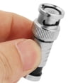 thumbnail image 4 of Conector de compresión bnc macho de 10 piezas, transmisión de señal, adecuado para sistemas CCTV, 4 of 7