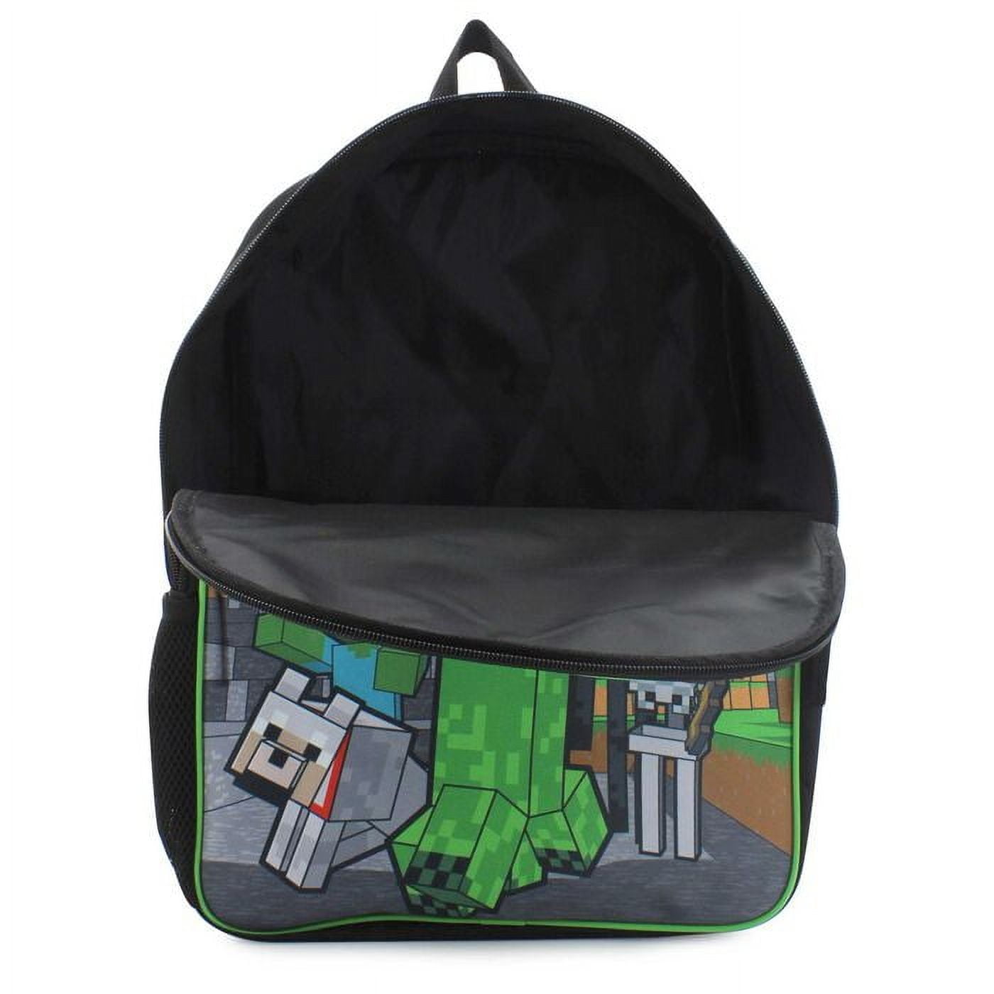 Minecraft 5-Piece Backpack Set, Character Design, 12