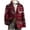 Red, variant on Men's Vintage Christmas Blazer Trendy Xmas Tree Graphic Holiday Party Blazer Slim Fit Winter Christmas Sport Jackets Corduroy Suit Jacket Green XXXL