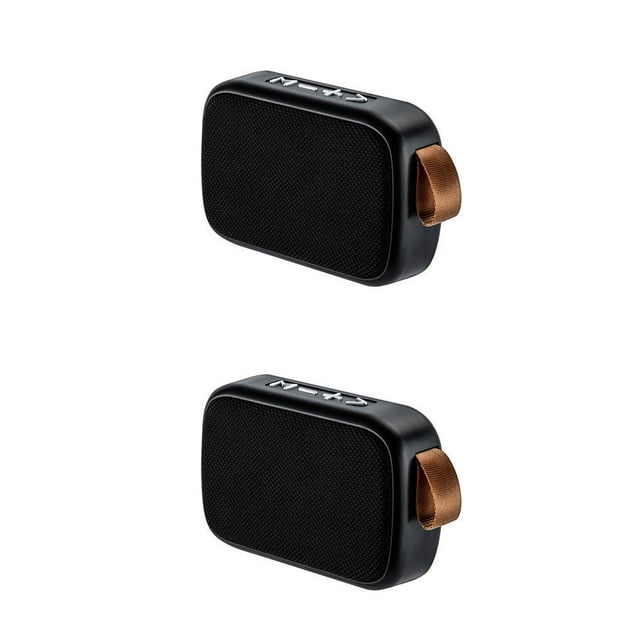 tredstone G2 Wireless Bluetooth Speaker Mini Subwoofer Support Small Radio black 2Set