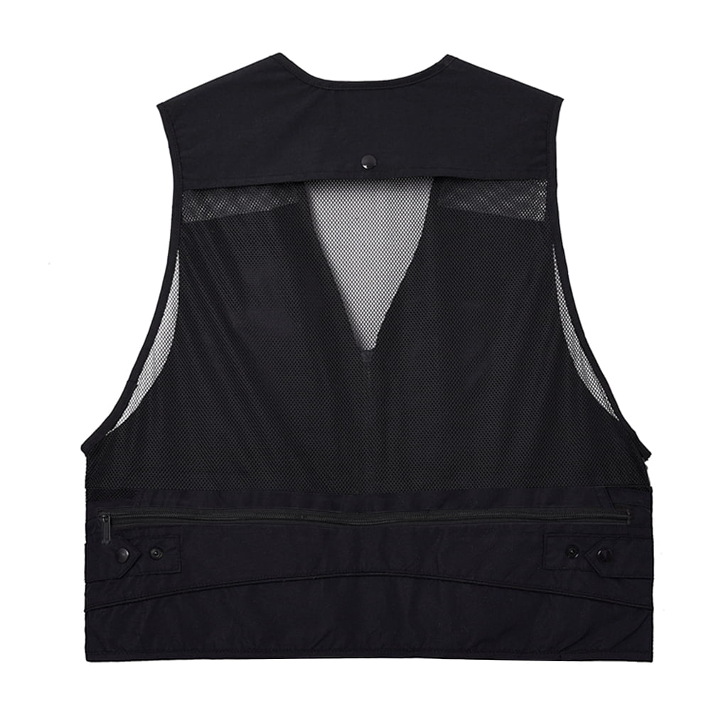 Details about   Multi-pocket Outdoor Fishing Vest Breathable Mesh Adjustable Waistcoat 