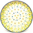 thumbnail image 1 of Polish Pottery Plate - 9 1/2" Luncheon - Buttercup, 1 of 1