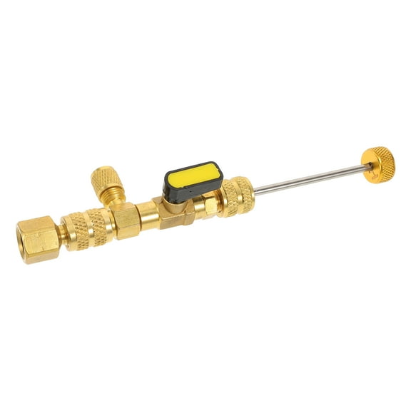 HEMOTON 1 Set Valve Core Removal Hvac Tool Valve Removal Tool With Valves Cores For Air Conditioning Repair