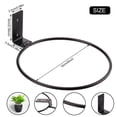 thumbnail image 4 of Potted Plant Rack Metal For Balcony Home Garden Yard 4 Inch Hanging Iron 6Inch Heavy Duty Wall Mount Holder, 4 of 18