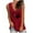 Red, variant on Aloohaidyvio Tops for Women ,Womens Tops Fashion Comfortable Casual Short Sleeve Print Blouse