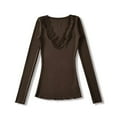 thumbnail image 3 of YueHuiYing St. Patrick's Day Crew Neck 3/4 Sleeve Raglan Sleeve Loose Women's Casual T-Shirt, 3 of 8