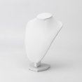 thumbnail image 1 of 3d Velvet Leather Necklace Display Pendant Chain Bust Bracket Jewelry Model Stand, 1 of 5