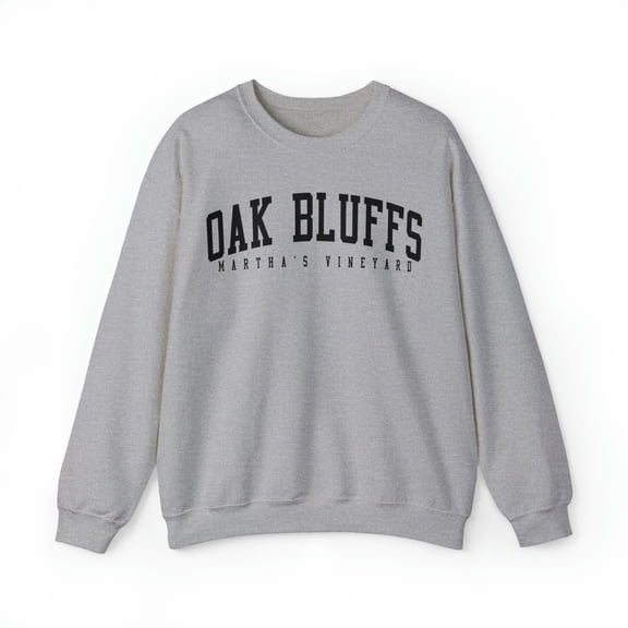Oak Bluffs Martha's Vineyard Sweatshirt, Gifts, Crewneck